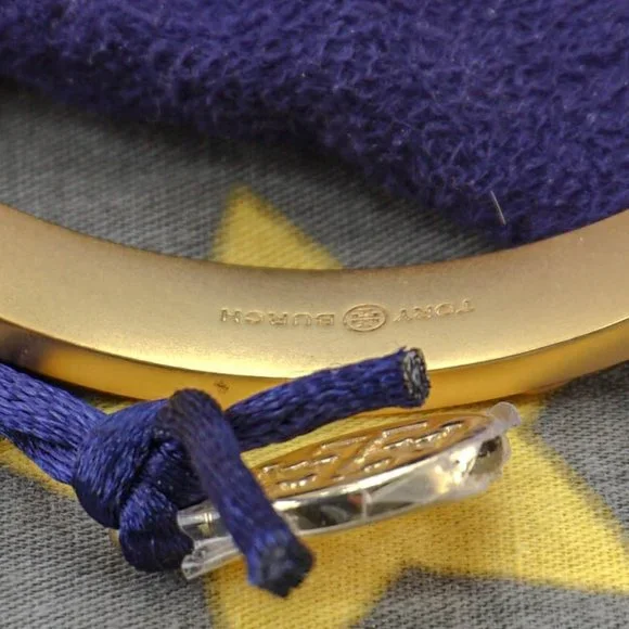 Tory Burch Black and Gold Bracelet - Picture 5 of 5